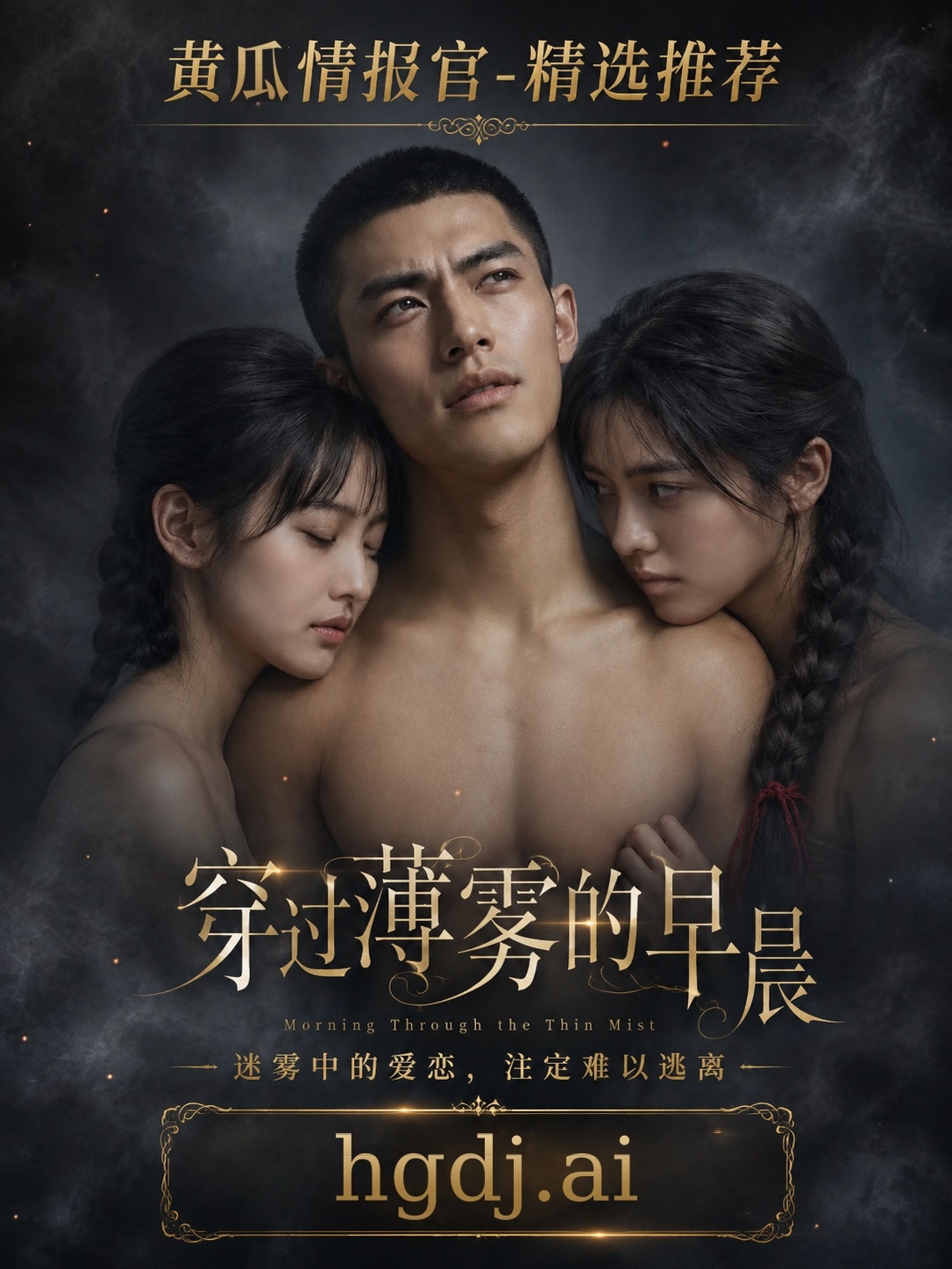穿过薄雾的早晨海报